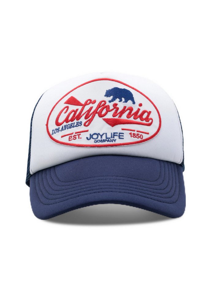JOYLIFE Company Trucker Cap Joylife Company Trucker Cap 1850 CALIFORNIA White Navy Weiß Dunkelblau JOYLIFE Company Trucker Cap Joylife Company Trucker Cap 1850 CALIFORNIA White Navy Weiß Dunkelblau von JOYLIFE Company