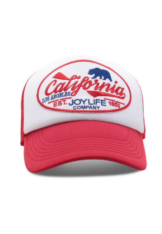 JOYLIFE Company Trucker Cap Joylife Company Trucker Cap 1850 CALIFORNIA White Red Weiß Rot JOYLIFE Company Trucker Cap Joylife Company Trucker Cap 1850 CALIFORNIA White Red Weiß Rot von JOYLIFE Company