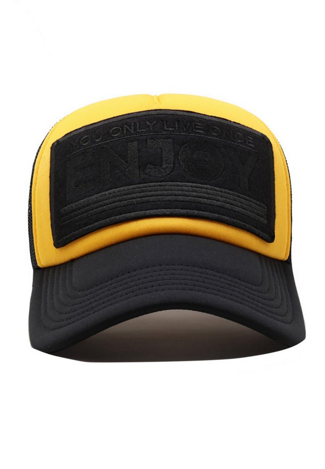 JOYLIFE Company Trucker Cap Joylife Company Trucker Cap ENJOY Yellow Black Gelb Schwarz JOYLIFE Company Trucker Cap Joylife Company Trucker Cap ENJOY Yellow Black Gelb Schwarz von JOYLIFE Company
