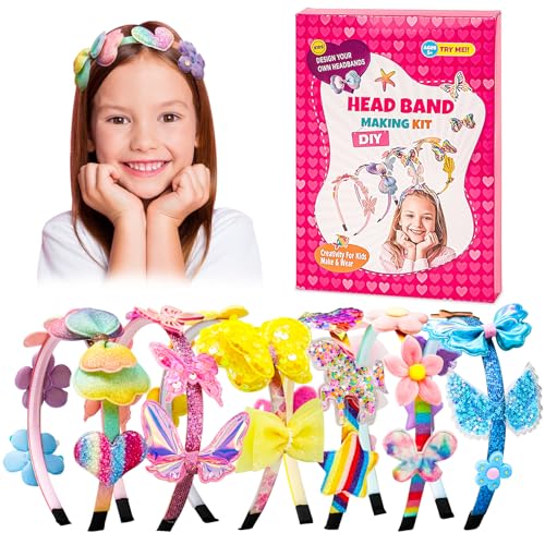 JOYSAL Haarreifen Mädchen, Haarreifen Selber Machen Mädchen, Bastelset Mädchen, Bastelset Kinder ab 5 Jahre, Ostergeschenk Mädchen Geschenk 5 6 7 8 9 10 Jahre JOYSAL Haarreifen Mädchen, Haarreifen Selber Machen Mädchen, Bastelset Mädchen, Bastelset Kinder ab 5 Jahre, Ostergeschenk Mädchen Geschenk 5 6 7 8 9 10 Jahre von JOYSAL