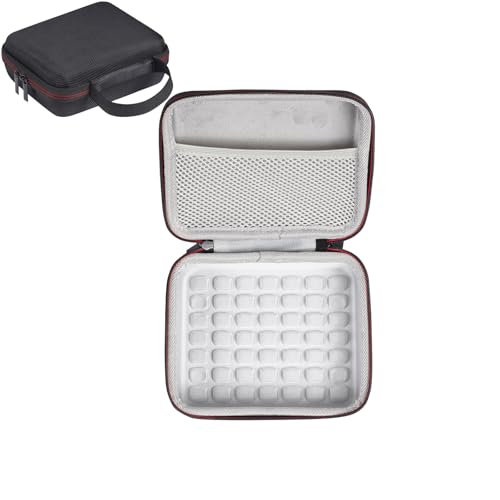 JOYSOG RG406V Aufbewahrungstasche, harte Tragetasche für RG406V Handheld-Spielkonsole, Reise-Organizer, Schutztasche, Schwarz, Für Rg406v von JOYSOG