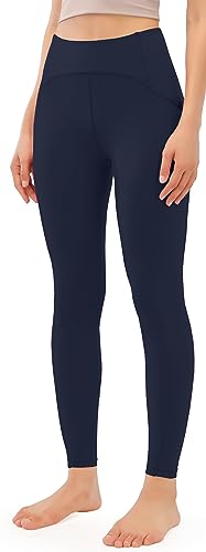 JOYSPELS Damen Thermoleggings Warm Thermo Leggings mit Fleece Winter Gefütterte Leggings Innen angerauht, Navyblau, S von JOYSPELS