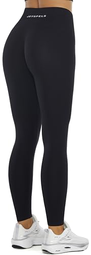 JOYSPELS Gym Sport Leggings Damen, Sporthose Damen Lang Blickdicht Po Push Up Seamless Leggins Tights Schwarz XL JOYSPELS Gym Sport Leggings Damen, Sporthose Damen Lang Blickdicht Po Push Up Seamless Leggins Tights Schwarz XL von JOYSPELS