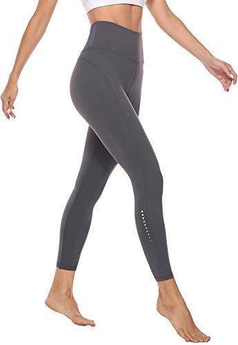 JOYSPELS Leggings Damen, Sporthose Damen, Sport Leggins für Damen, Bleigrau, XL=DE46/48 von JOYSPELS