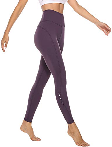 JOYSPELS Sport Leggings Damen Sporthose Leggins Hose Laufhose, Brombeere XS von JOYSPELS