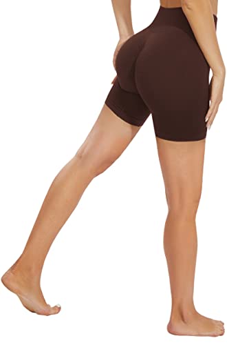 JOYSPELS Sport Shorts Damen Scrunch Butt, Kurze Sporthose Damen Gym Shorts Laufhose Radlerhose Rock M von JOYSPELS