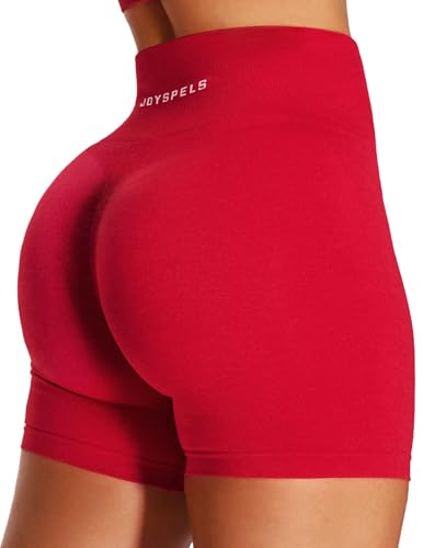 JOYSPELS Sport Shorts Damen Scrunch Butt Gym, Kurze Sporthose Damen Shorts Radlerhose High Waist Laufhose Acerola M JOYSPELS Sport Shorts Damen Scrunch Butt Gym, Kurze Sporthose Damen Shorts Radlerhose High Waist Laufhose Acerola M von JOYSPELS