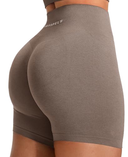 JOYSPELS Sport Shorts Damen Scrunch Butt Gym, Kurze Sporthose Damen Shorts Radlerhose High Waist Laufhose Mocha L JOYSPELS Sport Shorts Damen Scrunch Butt Gym, Kurze Sporthose Damen Shorts Radlerhose High Waist Laufhose Mocha L von JOYSPELS