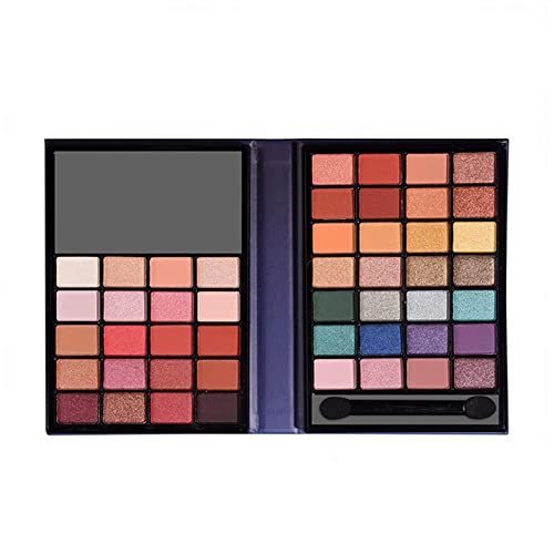Beauty palette 48/78 Farbe Kosmetikpulver Professionelle Lidschatten Makeup Set Matt verfügbar Femme-Palette Make up palette(YY0018-48) von JOYTILLGU