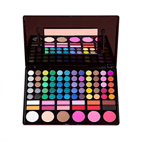 Beauty palette 48/78 Farbe Kosmetikpulver Professionelle Lidschatten Makeup Set Matt verfügbar Femme-Palette Make up palette(YY0018-78) von JOYTILLGU