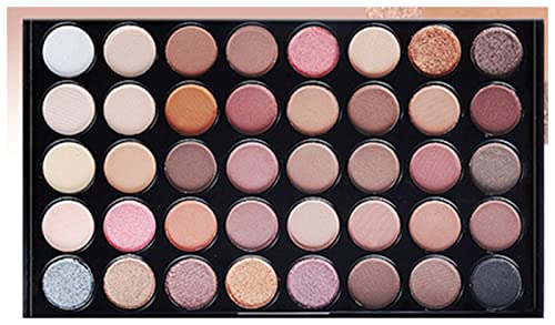 Beauty palette Bunte Schatten Palett Glitter Highlighter Schimmer Make up Pigment Matte Lidschatten Pallete Make up palette(E40-1) von JOYTILLGU