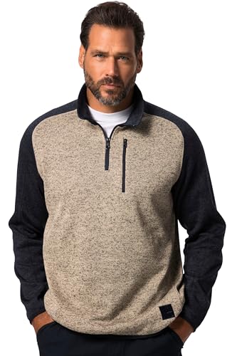 JAY-PI JAY-PI Troyer, Outdoor, Strickfleece, Zippkragen navy blau 7XL 823278130-7XL von JP 1880