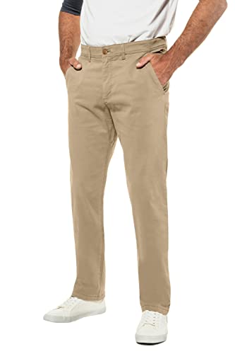 JP 1880 Herren Chino Regular Fit Hose, Sand, 46W / 34L EU von JP 1880