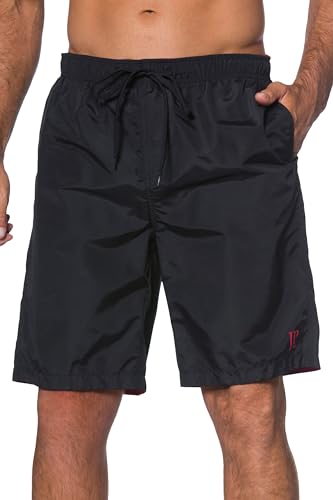 JP 1880 Herren Badeshorts, Beachwear, Elastikbund, Bis Gr. 8 Xl, Schwarz, 5XL EU von JP 1880