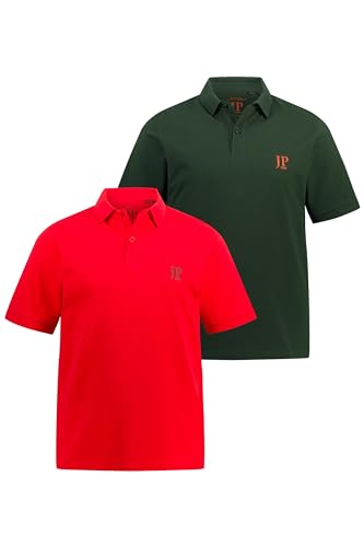 JP 1880, Herren, Große Größen, Poloshirts, 2er-Pack von JP 1880