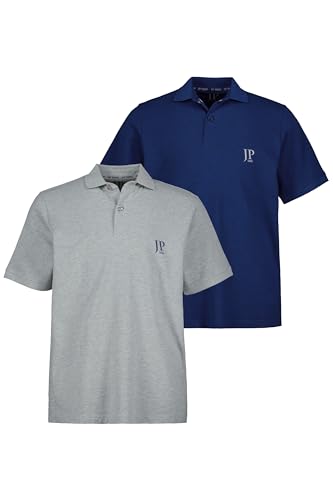 JP 1880, Herren, Große Größen, Poloshirts, 2er-Pack von JP 1880