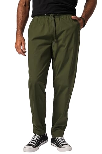 JP 1880 Herren Schlupfhose, Flexnamic®, Elastikbund, Tapered Loose Fit Hose, Grün, 6XL EU von JP 1880
