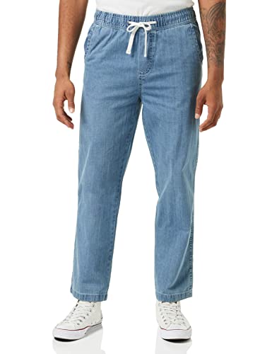 JP 1880 Herren große Größen Übergrößen Menswear L-8XL Hose, Jeanslook, 4-Pocket, Relaxed Fit hell Bleached XL 726843951-XL von JP 1880