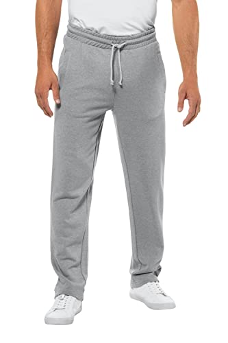 JP 1880 Herren große Größen Übergrößen Menswear L-8XL Jogginghose, Basic, gerade geschnitten, Basic Fit, bis 8XL grau Melange 8XL 702635123-8XL von JP 1880