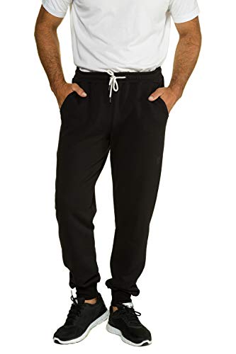 JP 1880 Herren große Größen Übergrößen Menswear L-8XL Sweathose, Basic, Jogginghose, Elastikbund, 2 Pockets, Modern Fit schwarz 8XL 714277130-8XL von JP 1880