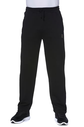 JP 1880 Herren große Größen Übergrößen Menswear L-8XL Jogginghose, Basic, gerade geschnitten, Basic Fit, bis 8XL schwarz 2XT 702635130-2XT von JP 1880