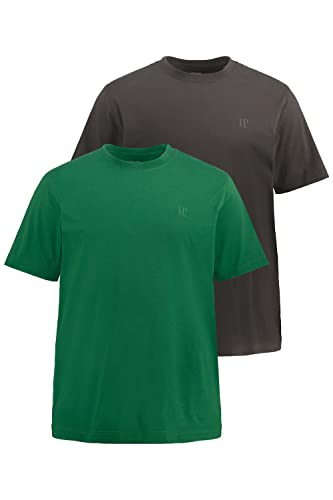 JP 1880, Herren, Große Größen, T-Shirts, 2er-Pack von JP 1880