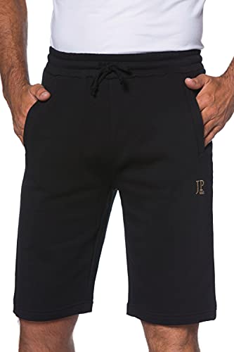 JP 1880 Herren große Größen Übergrößen Menswear L-8XL Bermuda, Basic, Kurze Jogginghose, bis 8XL schwarz L 702636130-L von JP 1880