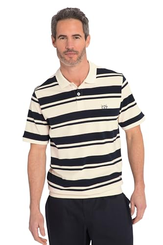 JP 1880 Herren, 1 Poloshirt, Navy Blau, XXXXXL von JP 1880