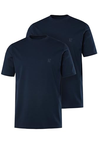 JP 1880 Herren, 2er-Pack T-Shirts, Navy Blau, 8XL von JP 1880