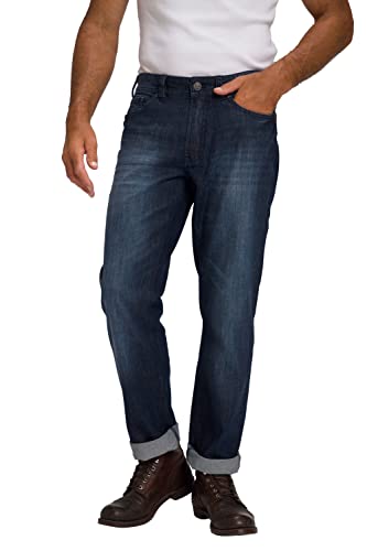 JP 1880 Herren, 5-Pocket, Regular Fit, bis Gr. 72/36 Jeans, Dunkelblauer Denim, 38W x 34L von JP 1880