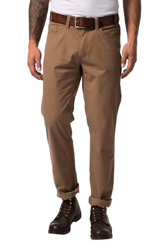 JP 1880 Herren, Bauchfit, Struktur Hose, Camel, 58 von JP 1880