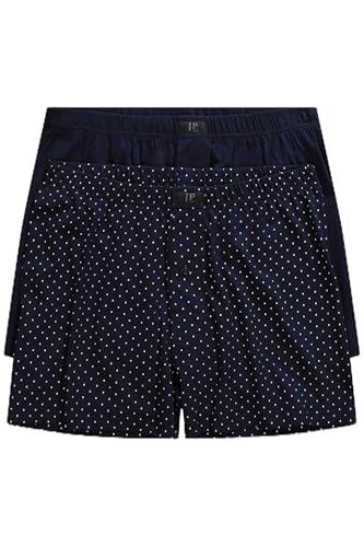 JP 1880 Herren, Flexnamic, 2er-Pack, Unterhose Boxershorts, Navy blau, 7XL von JP 1880