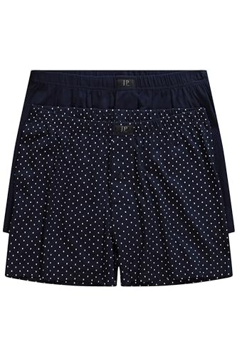 JP 1880 Herren, Flexnamic, 2er-Pack, Unterhose Boxershorts, Navy blau, L von JP 1880