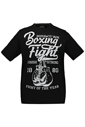 JP 1880 Herren, Halbarm, Boxing T-Shirt, Black Beauty, XL von JP 1880