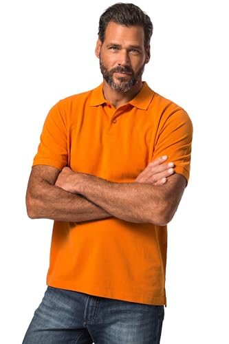 JP 1880 Herren, Piqué Poloshirts, Dunkelorange, 6XL JP 1880 Herren, Piqué Poloshirts, Dunkelorange, 6XL von JP 1880