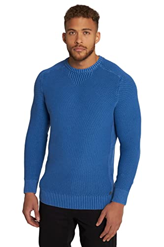 JP 1880 Herren, RH, Vintage Pullover, Sommer Blau, 6X-Large von JP 1880