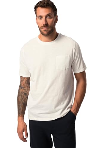 JP 1880 Herren, Rh, Slub, Brusttasche, 1/2 T-Shirt, Offwhite, 5XL JP 1880 Herren, Rh, Slub, Brusttasche, 1/2 T-Shirt, Offwhite, 5XL von JP 1880