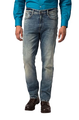 JP 1880 Herren, Straight, Bauchfit Jeans, Light Blue, 56 von JP 1880