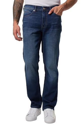 JP 1880 Herren, Straight Fit Recycled Bottles Jeans, Dark Blue Denim, 44W / 34L EU JP 1880 Herren, Straight Fit Recycled Bottles Jeans, Dark Blue Denim, 44W / 34L EU von JP 1880