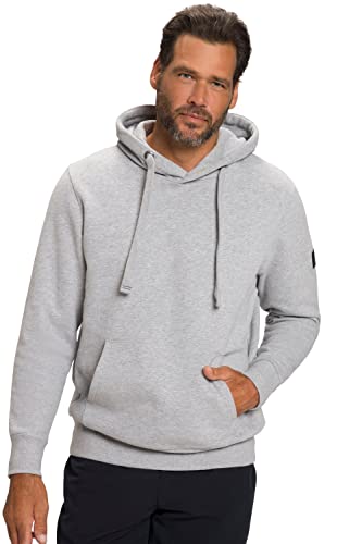 JP 1880 Herren Activewear, Hoodie, grau Melange, 7XL von JP 1880