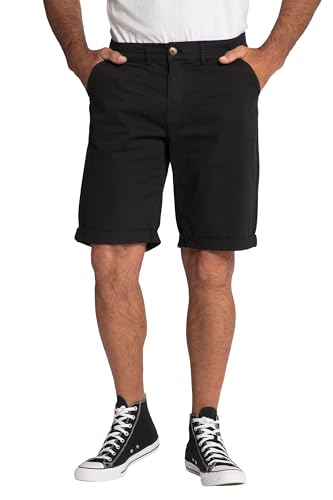 JP 1880 Herren Bauchfit Chino Bermuda Hose, Schwarz, 64 EU von JP 1880