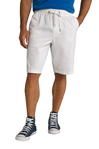 JP 1880 Herren große Größen Übergrößen Menswear L-8XL Bermuda, FLEXNAMIC®, Elastikbund, 4 Taschen schneeweiß 7XL 801978200-7XL von JP 1880