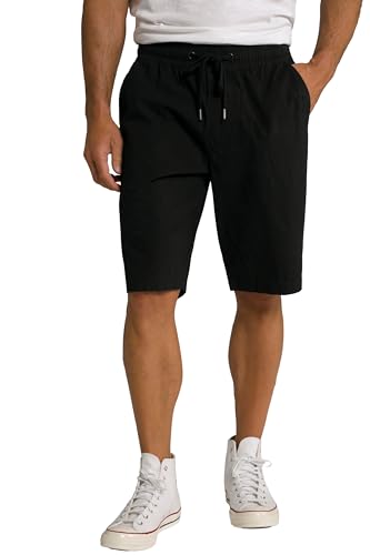 JP 1880 Herren große Größen Übergrößen Menswear L-8XL Bermuda, FLEXNAMIC®, Elastikbund, 4 Taschen schwarz L 801978100-L von JP 1880