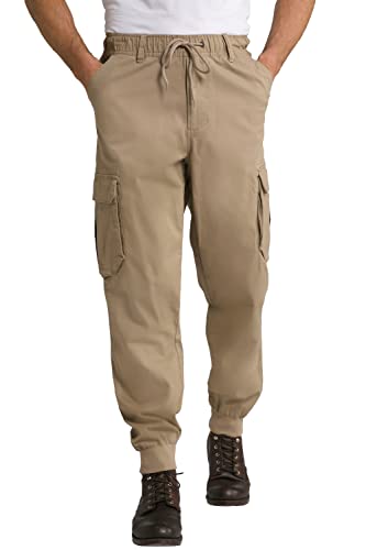 JP 1880 Herren Cargohose Flexnamic®, Viele Taschen, Modern Fit Hose, Sand Drift, 4XL Große Größen EU von JP 1880