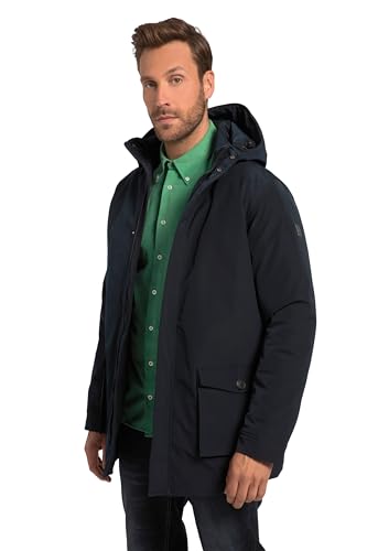 JP 1880 Herren Funktions FLEXNAMIC, Outdoor, Doppelfunktion, Kapuze, bis 8 XL Jacke, Navy Blau, 7XL Grande Taille von JP 1880