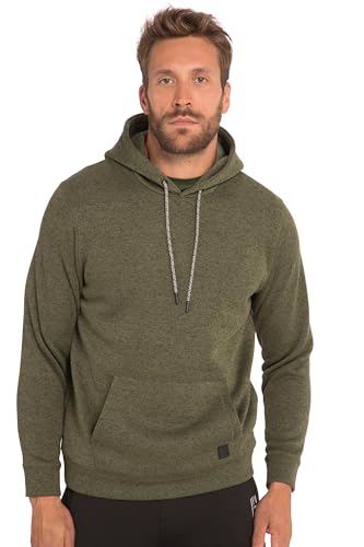 JP 1880 Strickfleece-Hoodie, Outdoor, Kapuze, Kängurutasche Oliv 5XL 817720440-5XL von JP 1880