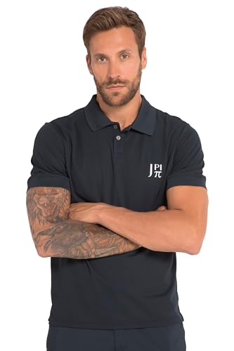 JP 1880 Herren Jay-PI Poloshirt, Golf, Halbarm Polohemd, Navy Blau, 6XL von JP 1880