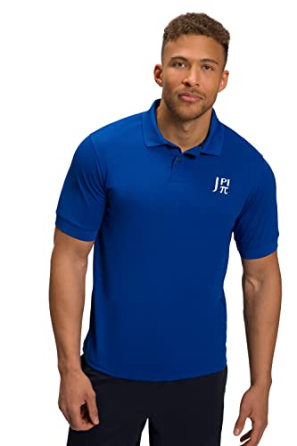 JP 1880 Herren Jay-PI Poloshirt, Golf, Halbarm Polohemd, helles Kobalt, XL von JP 1880