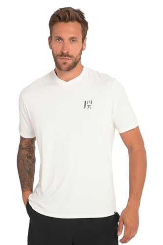 JP 1880 Herren Jay-pi Funktions-shirt, Activewear, Quickdry T Shirt, Schneeweiß, 6XL EU von JP 1880