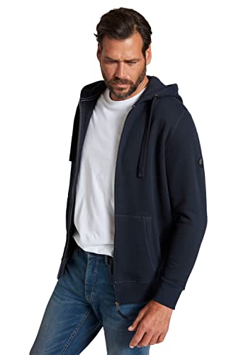 JP 1880 Herren Jay-pi Hoodie-Jacke Kapuzenpullover, Dunkles Ultramarin, XXL Große Größen EU von JP 1880